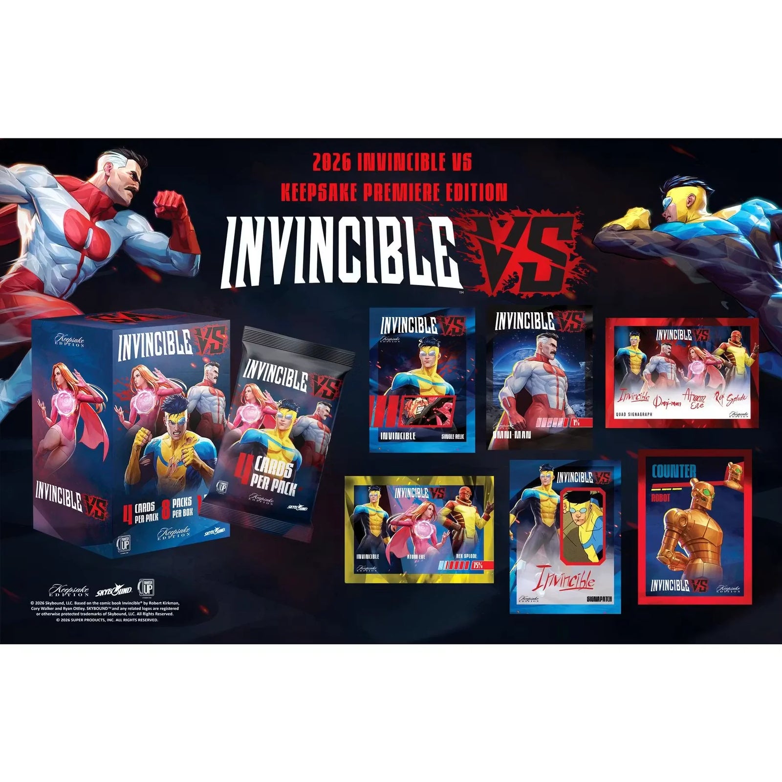 2026 Keepsake Invincible VS Premiere Collector Box (Ships Sealed Only)
