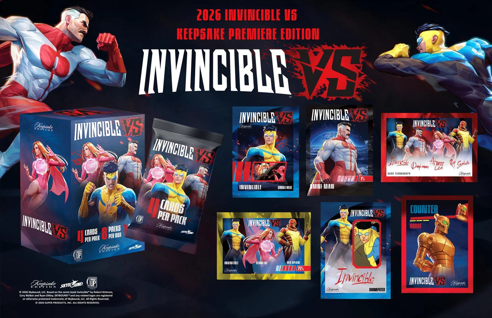 2026 Keepsake Invincible VS Premiere Collector Box (Ships Sealed Only)