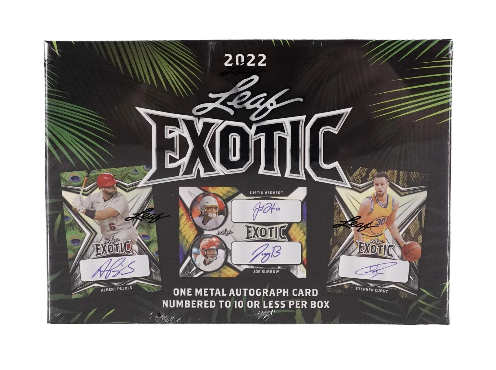 2022 Leaf Exotic Multisport Hobby Box | Autographed Cards (Ships Sealed Only)