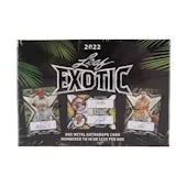 2022 Leaf Exotic Multisport Hobby Box | Autographed Cards (Ships Sealed Only)