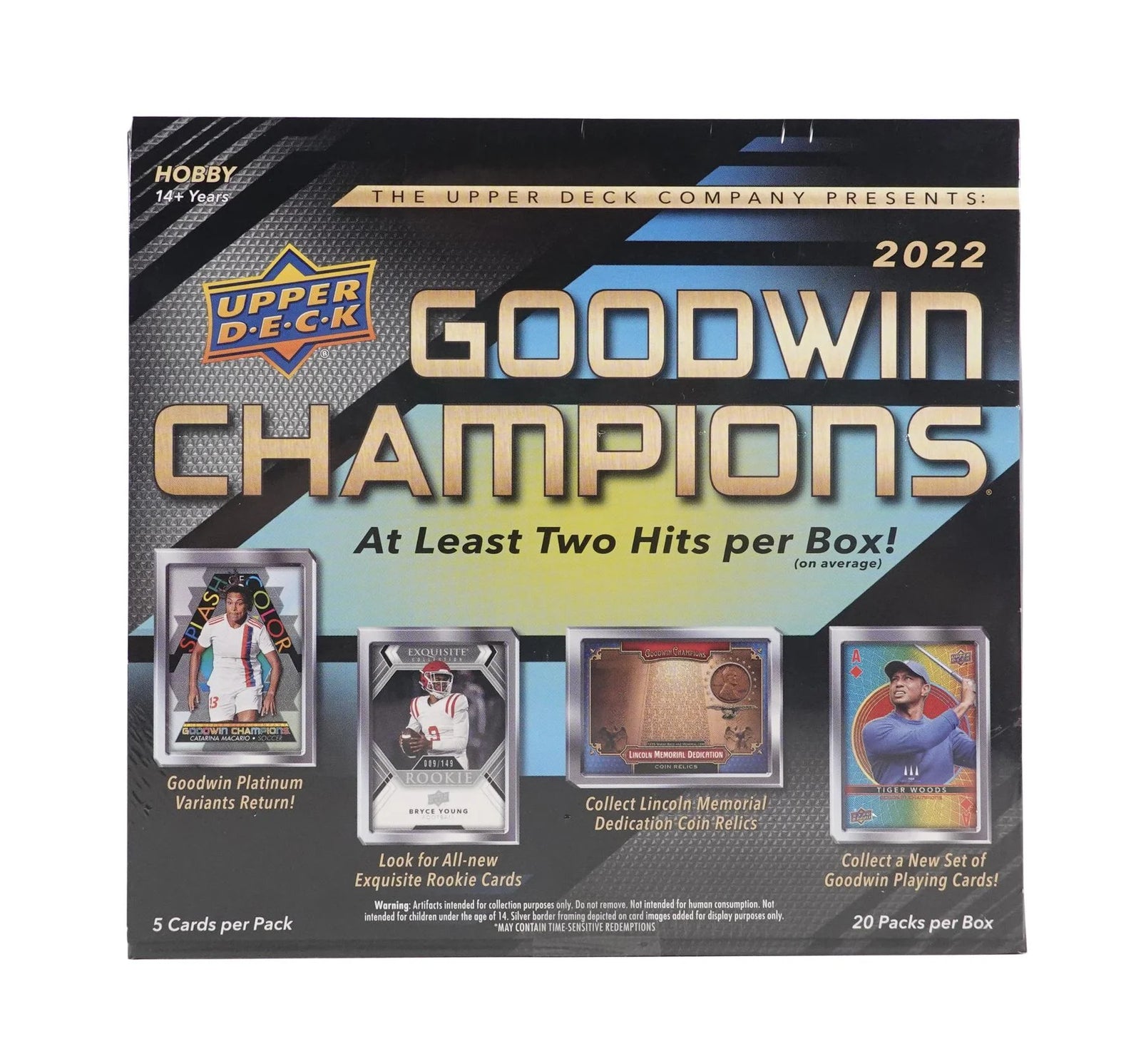DRAFT - 2022 Upper Deck Goodwin Champions Hobby Box