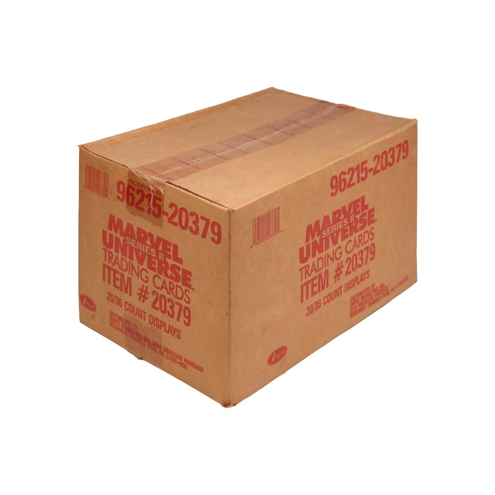 Marvel Universe Series 2 Wax Case | 1991 Impel 20-Box Set (Ships Sealed Only)