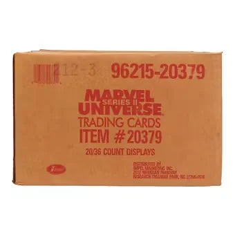 Marvel Universe Series 2 Wax Case | 1991 Impel 20-Box Set (Ships Sealed Only)