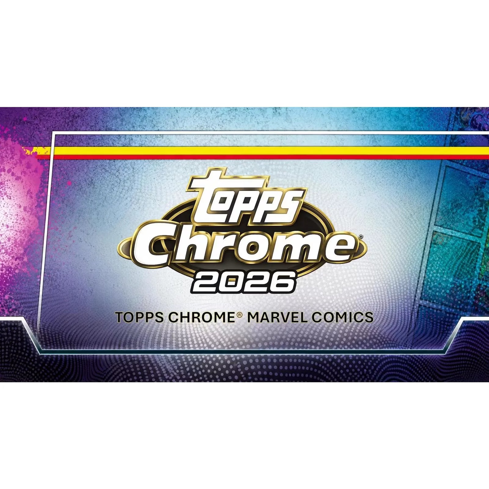 2026 Topps Chrome Marvel Comics Hobby 8-Box Case | Presell (Ships Sealed Only)