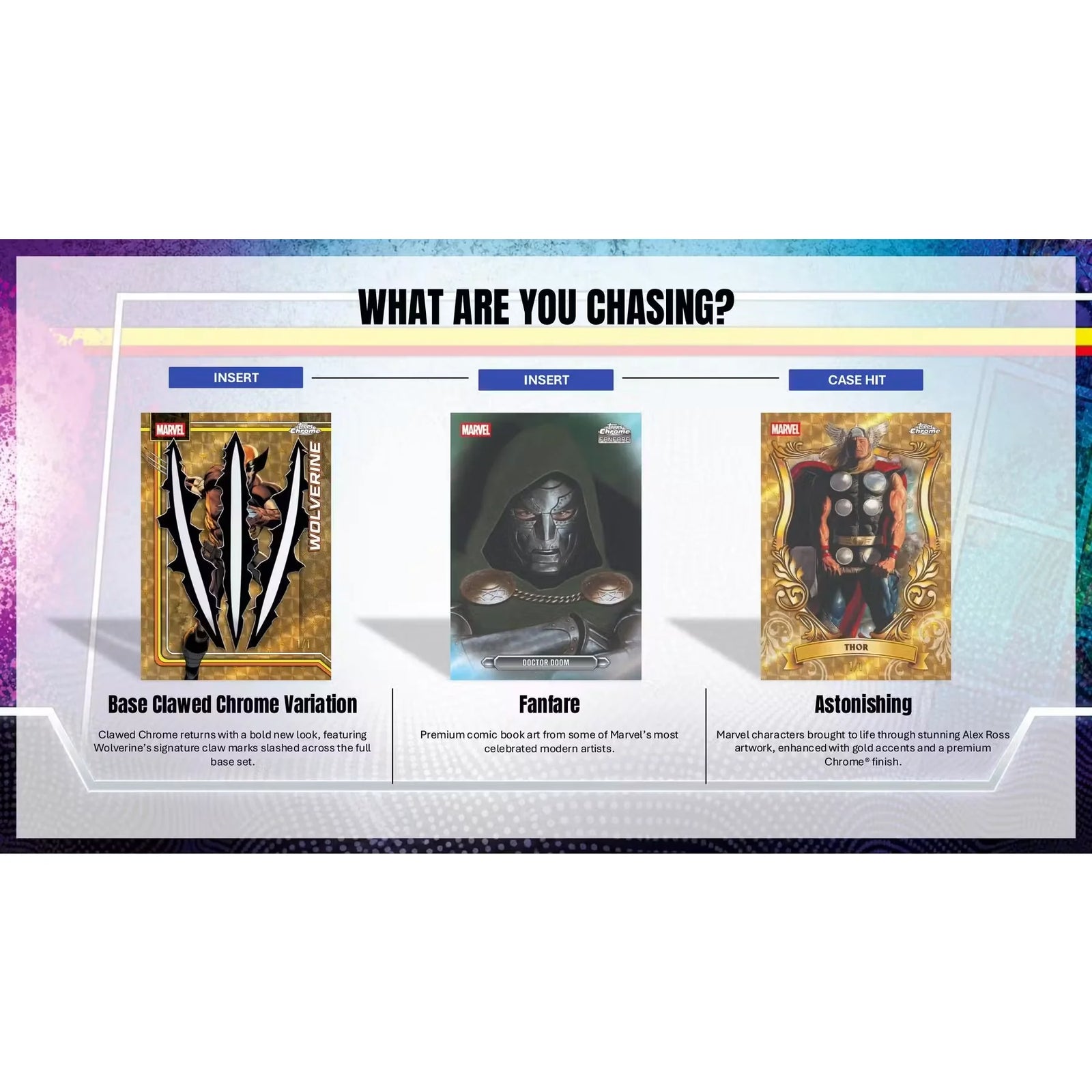 2026 Topps Chrome Marvel Comics Blaster 40-Box Case | Presell (Ships Sealed Only)
