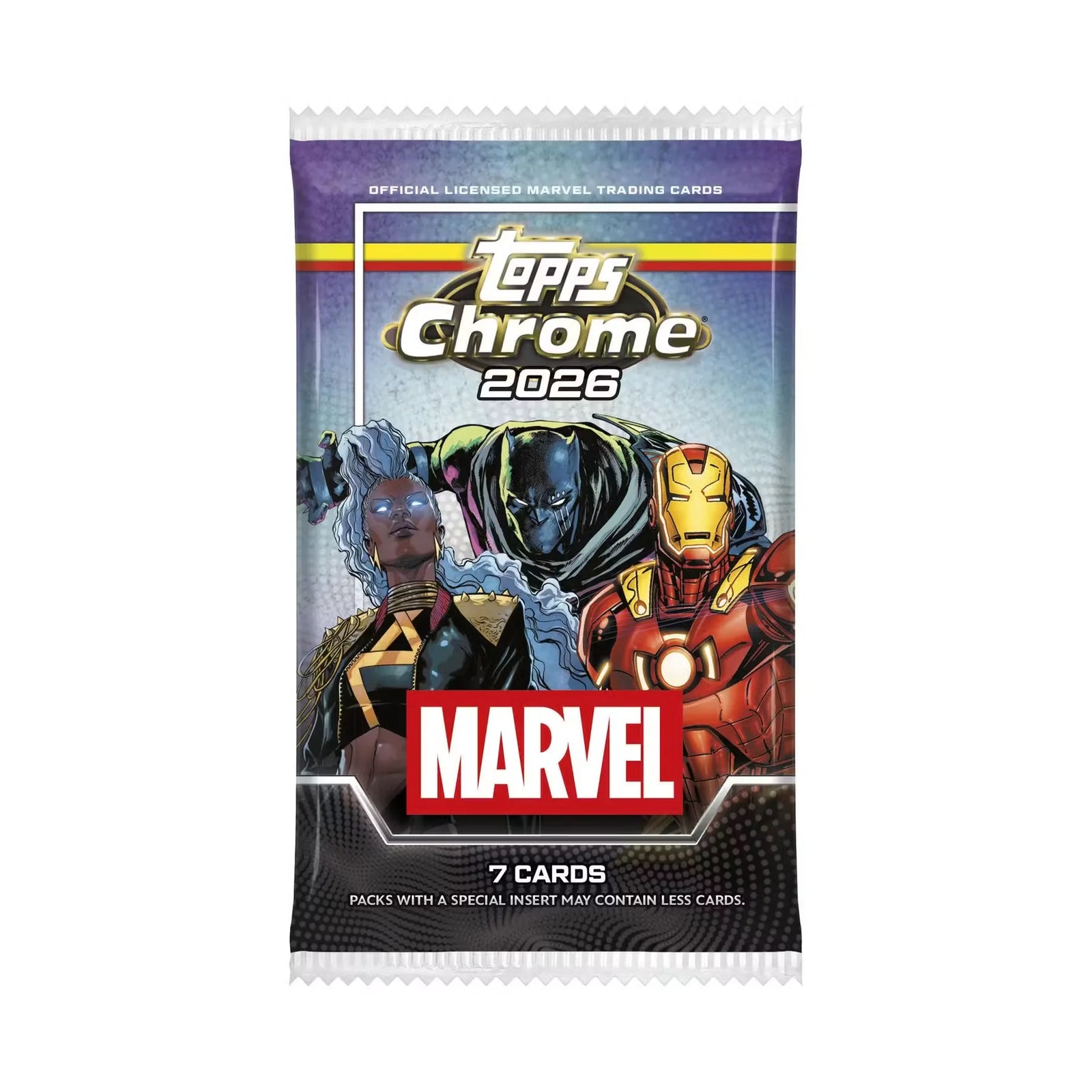2026 Topps Chrome Marvel Comics Mega 20-Box Case | Presell (Ships Sealed Only)