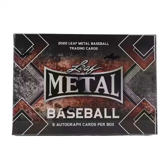 2022 Leaf Metal Baseball Hobby Box (Ships Sealed Only)