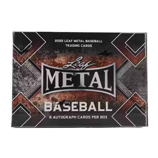 2022 Leaf Metal Baseball Hobby Box (Ships Sealed Only)