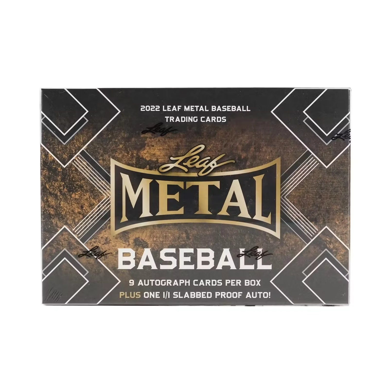 2022 Leaf Metal Baseball Hobby Jumbo Box | 9 Autos Per Box (Ships Sealed Only)