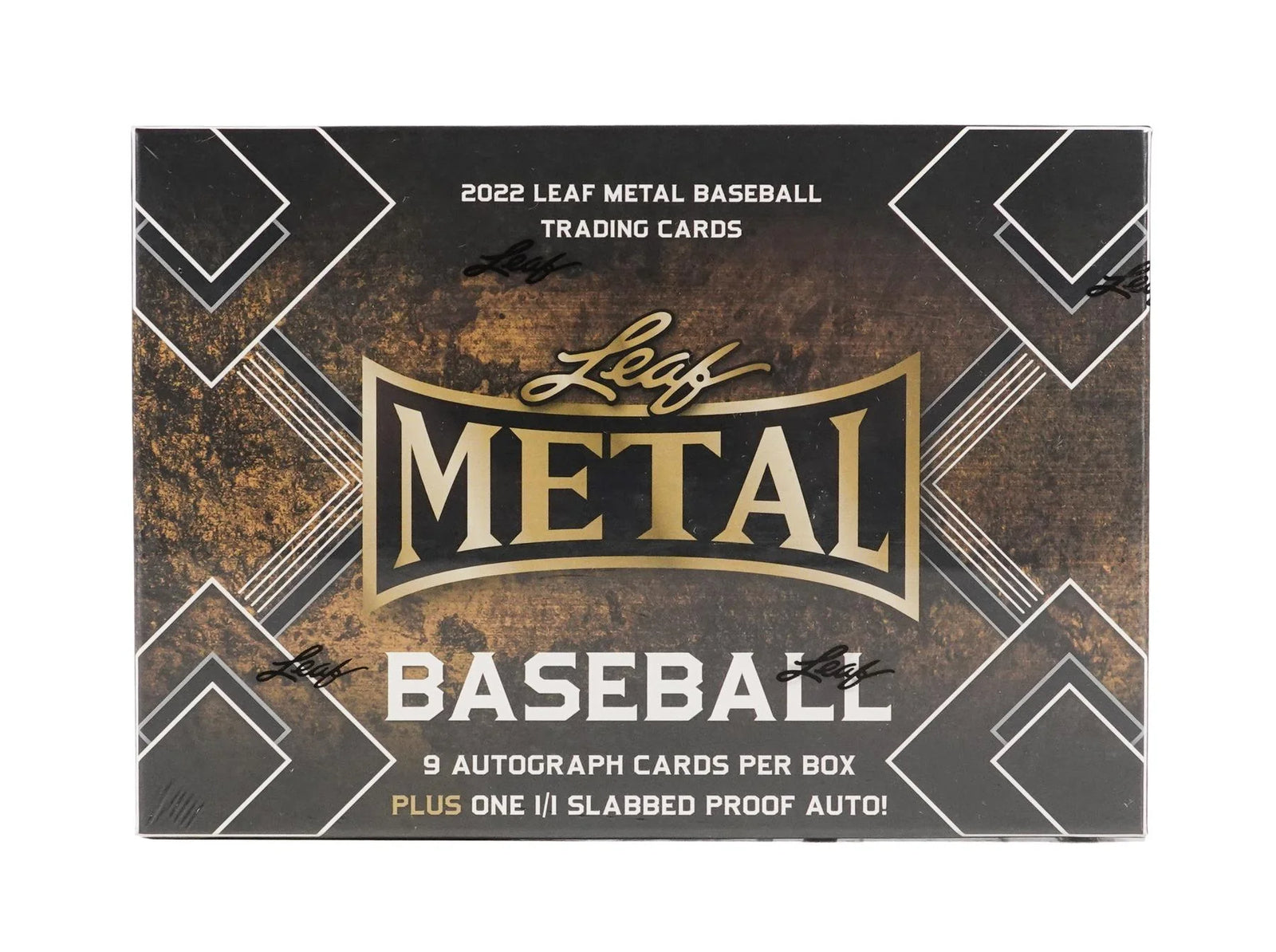2022 Leaf Metal Baseball Hobby Jumbo Box | 9 Autos Per Box (Ships Sealed Only)