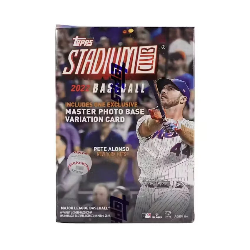 2022 Topps Stadium Club Baseball Blaster Box (Ships Sealed Only)