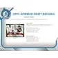 DRAFT - Just In 2022 Bowman Draft Baseball Hobby Lite Box