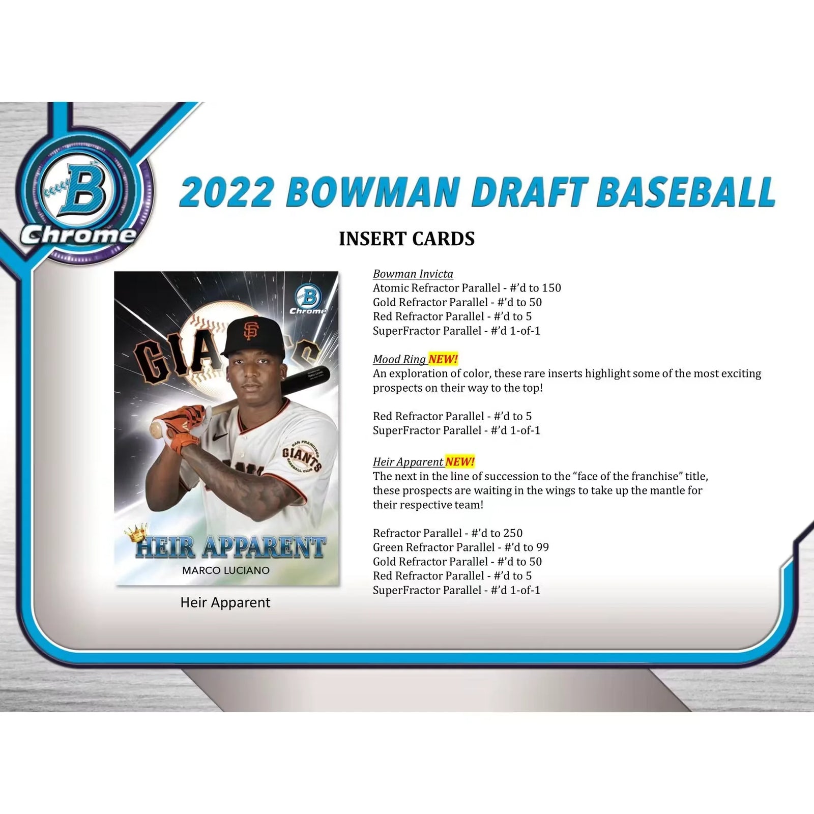 2022 Bowman Draft Baseball Hobby Lite 16 Box Case