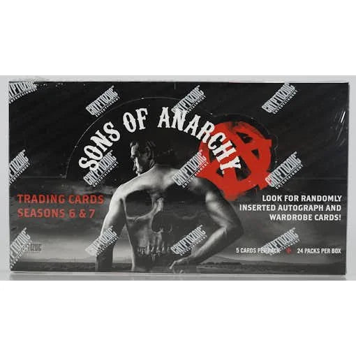 DRAFT - 2016 Cryptozoic Sons of Anarchy Seasons 6-7 Trading Cards Box