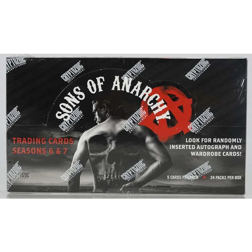 DRAFT - 2016 Cryptozoic Sons of Anarchy Seasons 6-7 Trading Cards Box