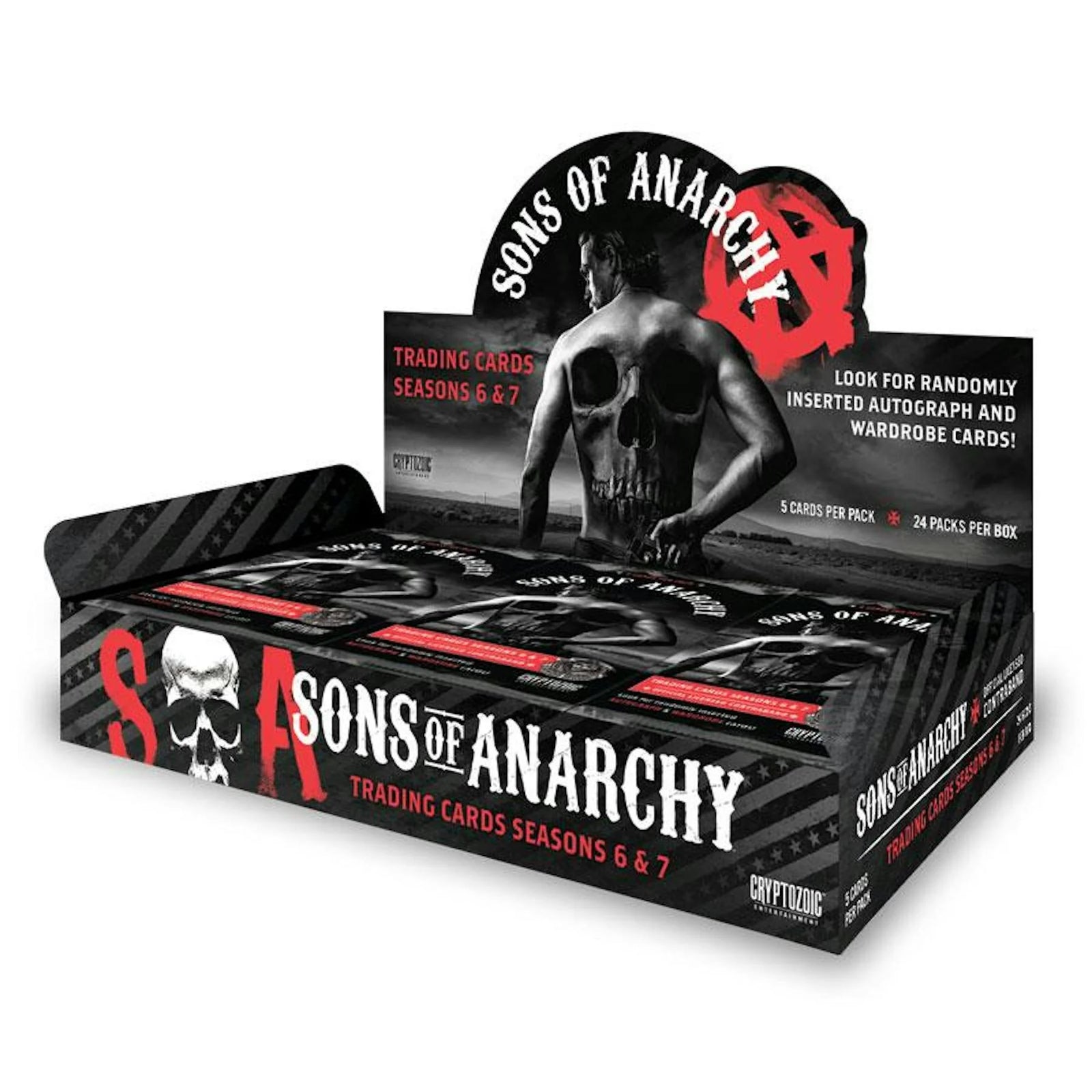DRAFT - 2016 Cryptozoic Sons of Anarchy Seasons 6-7 Trading Cards Box