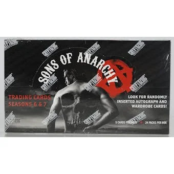 DRAFT - 2016 Cryptozoic Sons of Anarchy Seasons 6-7 Trading Cards Box