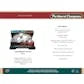 DRAFT - 2022/23 Upper Deck Parkhurst Champions Hockey Hobby Box