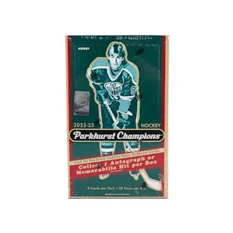DRAFT - 2022/23 Upper Deck Parkhurst Champions Hockey Hobby Box