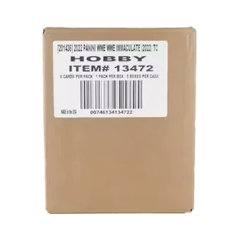 2022 Panini Immaculate WWE Wrestling Hobby 5-Box Case (Ships Sealed Only)
