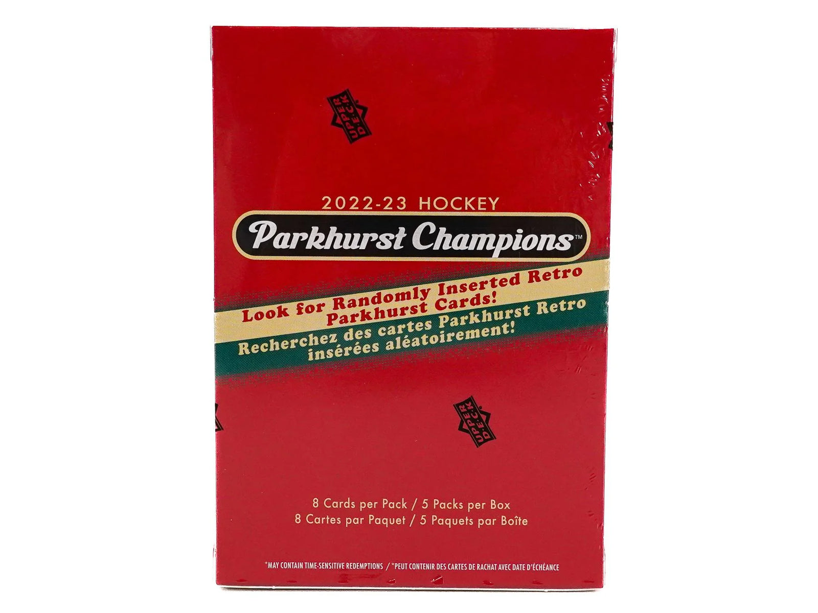 DRAFT - Just In 2022/23 Upper Deck Parkhurst Champions Hockey Blaster Box