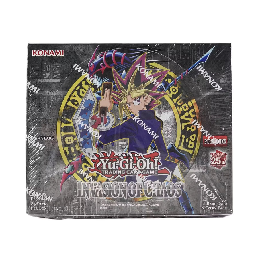 Yu Gi Oh 25th Anniversary Invasion of Chaos Booster Box Sealed
