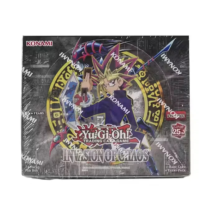 Yu Gi Oh 25th Anniversary Invasion of Chaos Booster Box Sealed