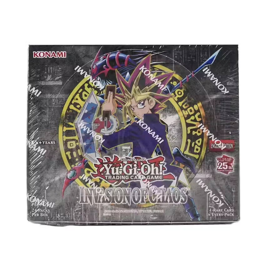 Yu Gi Oh 25th Anniversary Invasion of Chaos Booster Box Sealed