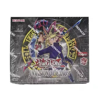 Yu Gi Oh 25th Anniversary Invasion of Chaos Booster Box Sealed