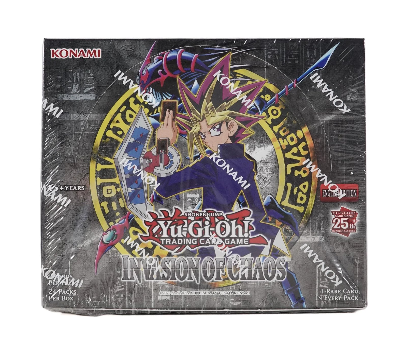 Yu Gi Oh 25th Anniversary Invasion of Chaos Booster Box Sealed