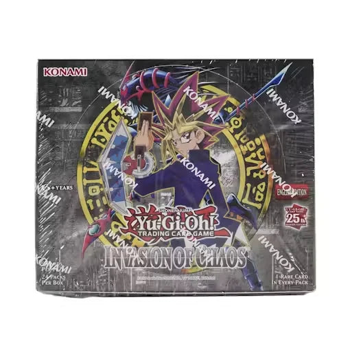 Yu Gi Oh 25th Anniversary Invasion of Chaos Booster Box Sealed