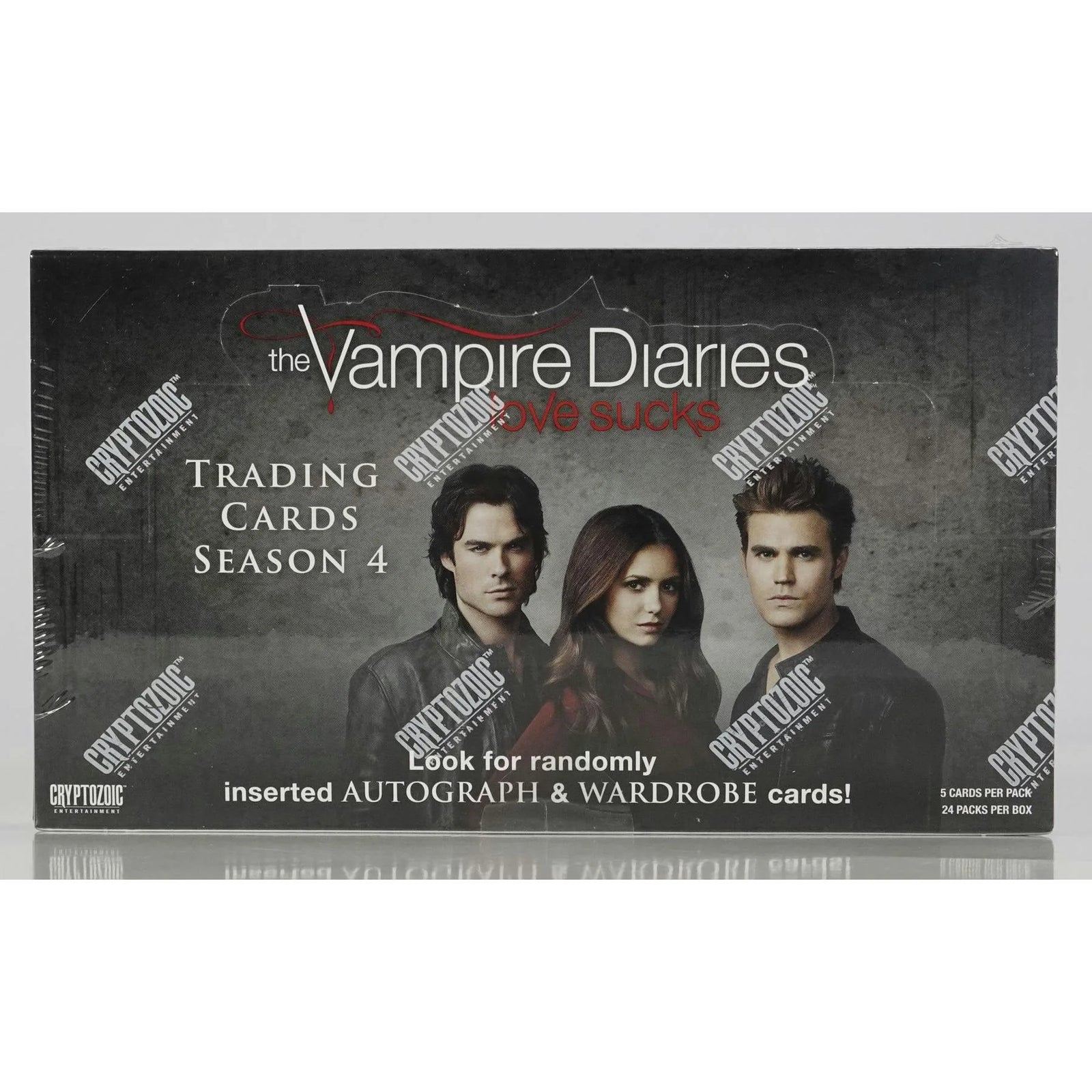 DRAFT - 2016 Cryptozoic The Vampire Diaries Season 4 Trading Cards Box