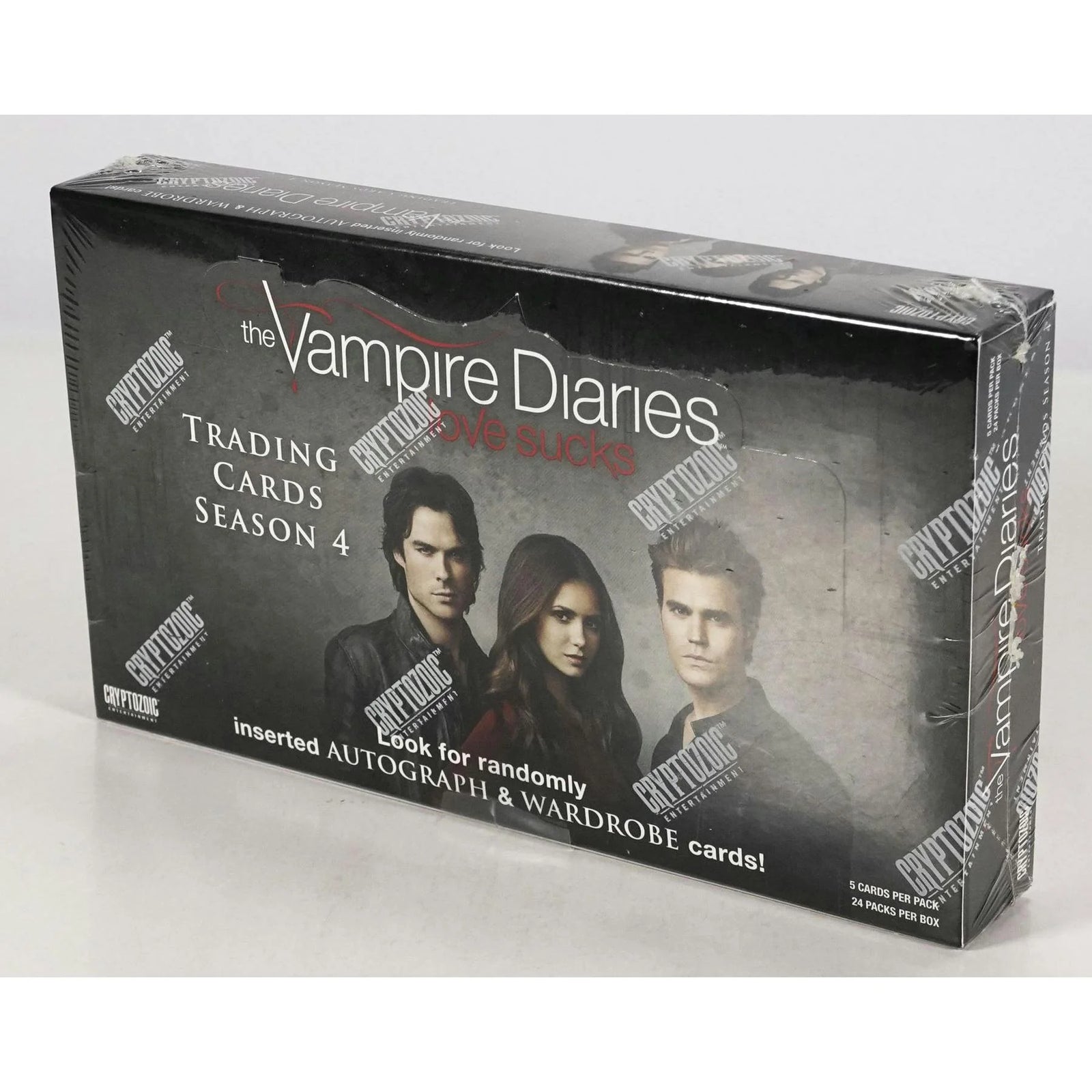 DRAFT - 2016 Cryptozoic The Vampire Diaries Season 4 Trading Cards Box