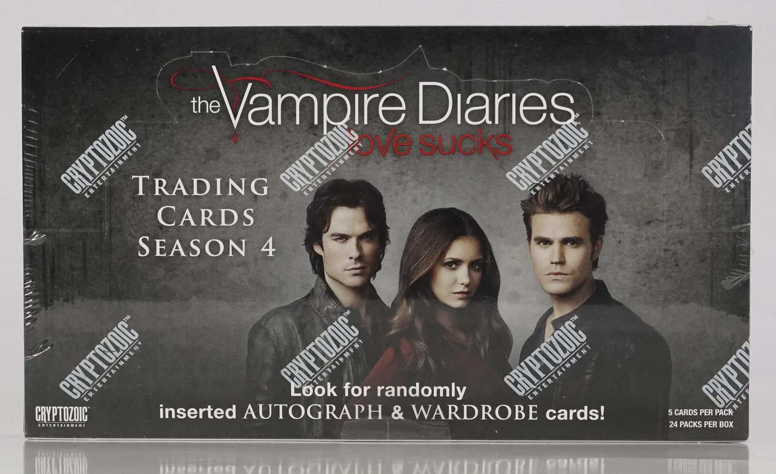 DRAFT - 2016 Cryptozoic The Vampire Diaries Season 4 Trading Cards Box