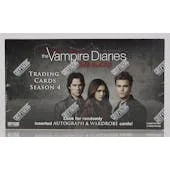 DRAFT - 2016 Cryptozoic The Vampire Diaries Season 4 Trading Cards Box