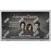 DRAFT - 2016 Cryptozoic The Vampire Diaries Season 4 Trading Cards Box