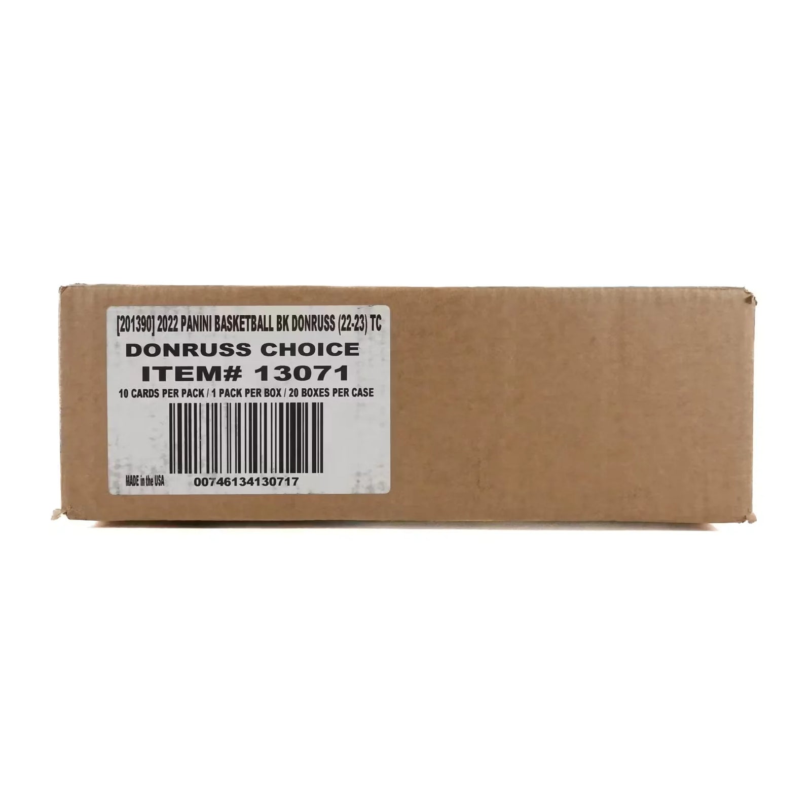 2022-23 Panini Donruss Basketball Choice 20-Box Case (Ships Sealed Only)