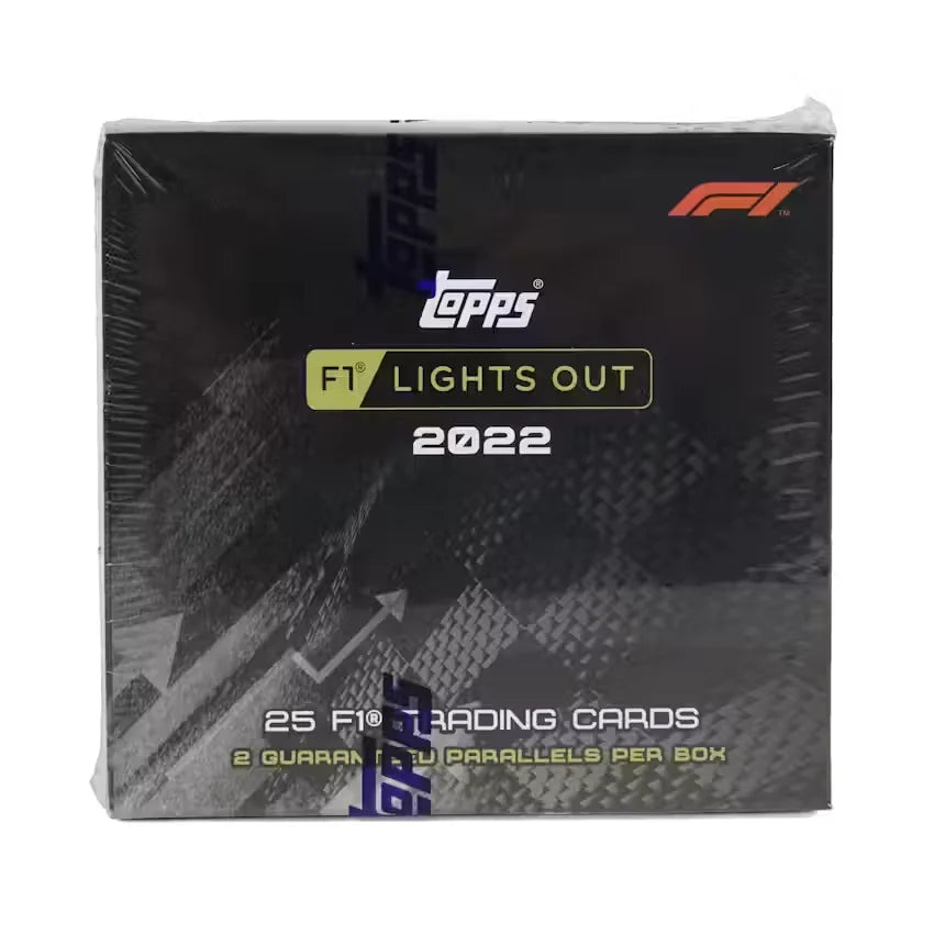 2022 Topps Lights Out F1 Racing Hobby Box (Ships Sealed Only)
