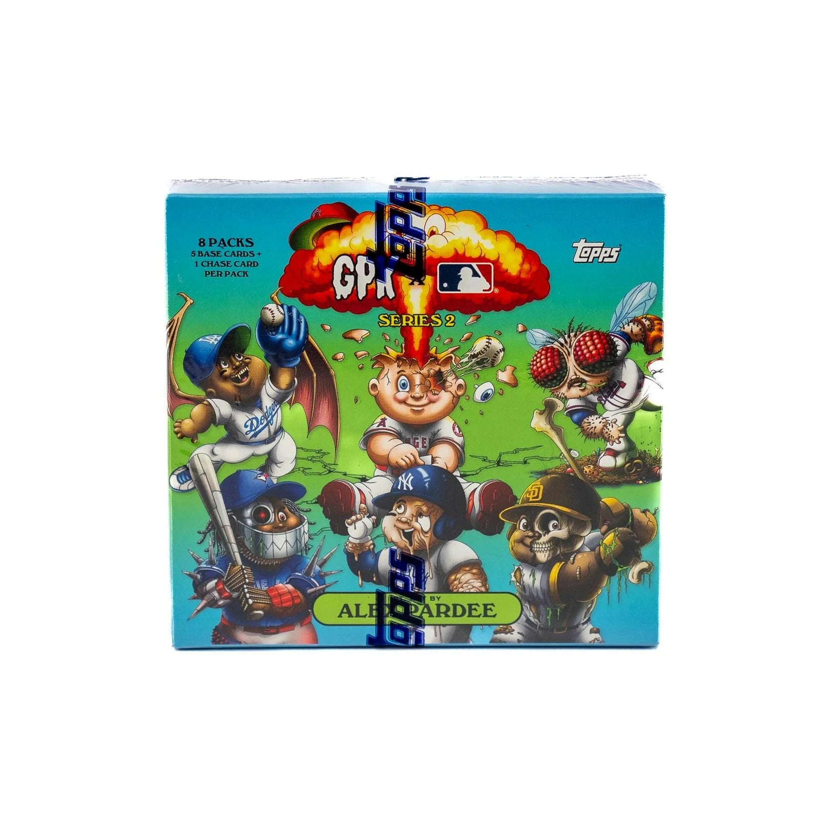 DRAFT - 2022 Topps MLB x Garbage Pail Kids Series 2 8-Pack Box | Alex Pardee