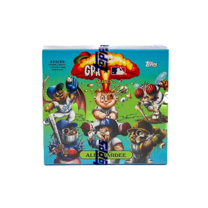 2022 Topps MLB x Garbage Pail Kids Series 2 8 Pack Box Alex Pardee (Ships Sealed Only)
