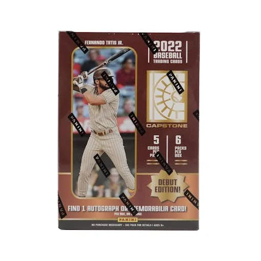 DRAFT - Just In 2022 Panini Capstone Baseball Blaster Box