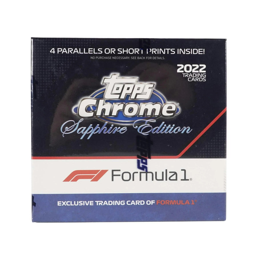 DRAFT - 2022 Topps Chrome F1 Formula 1 Sapphire Edition Hobby Box
