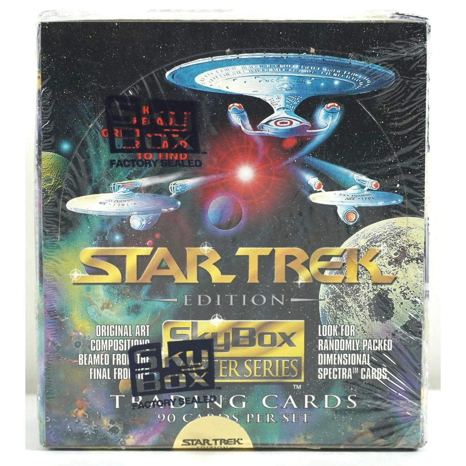 DRAFT - Star Trek Master Series Hobby Box | 1993 Skybox
