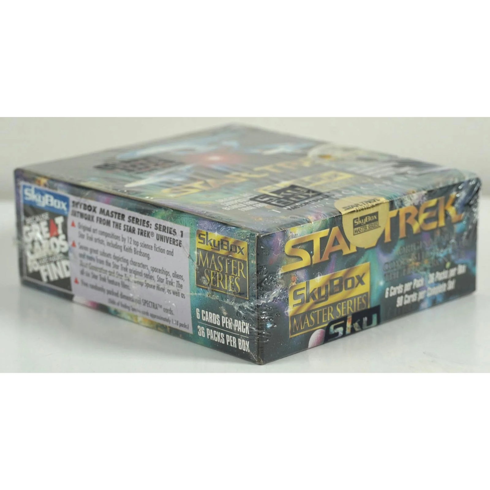 DRAFT - Star Trek Master Series Hobby Box | 1993 Skybox