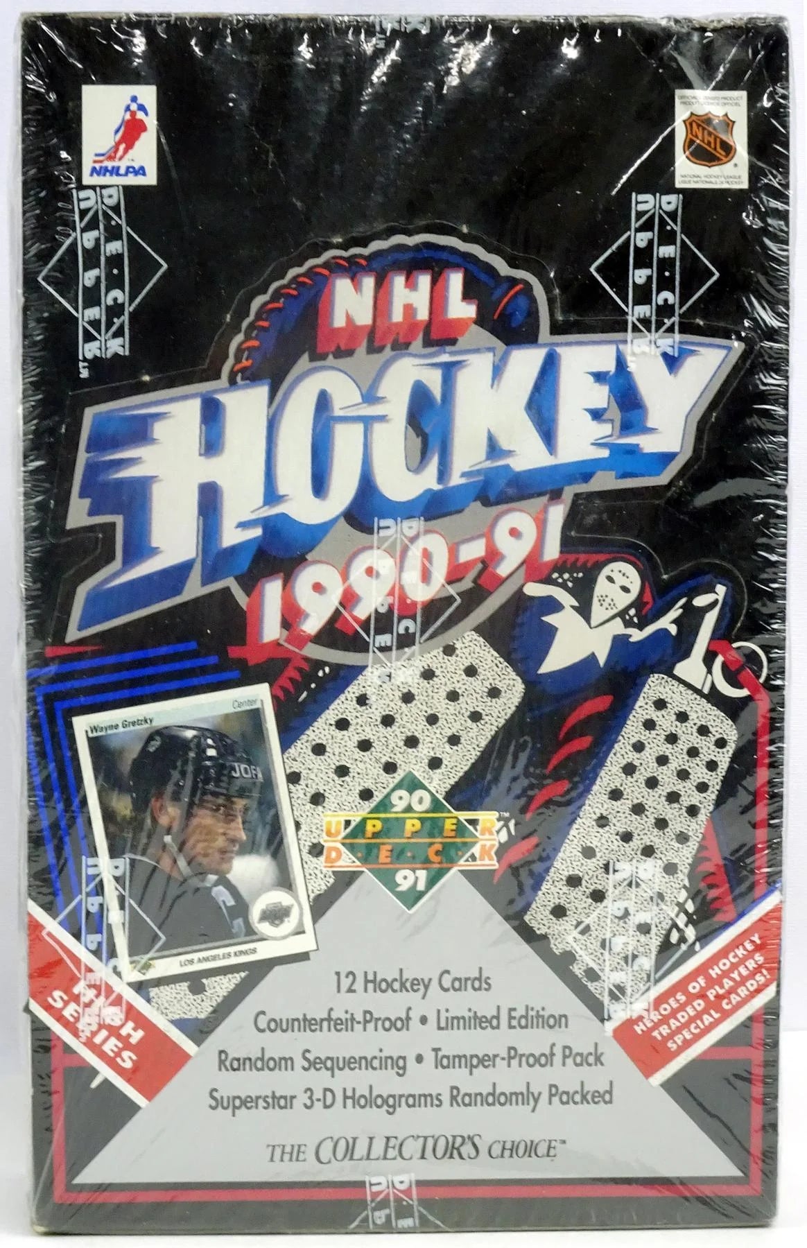 DRAFT - 1990-91 Upper Deck English Hockey Hobby Box | High Series