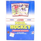 DRAFT - Just In 1990/91 Score U.S. Hockey Wax Box (Reed Buy)