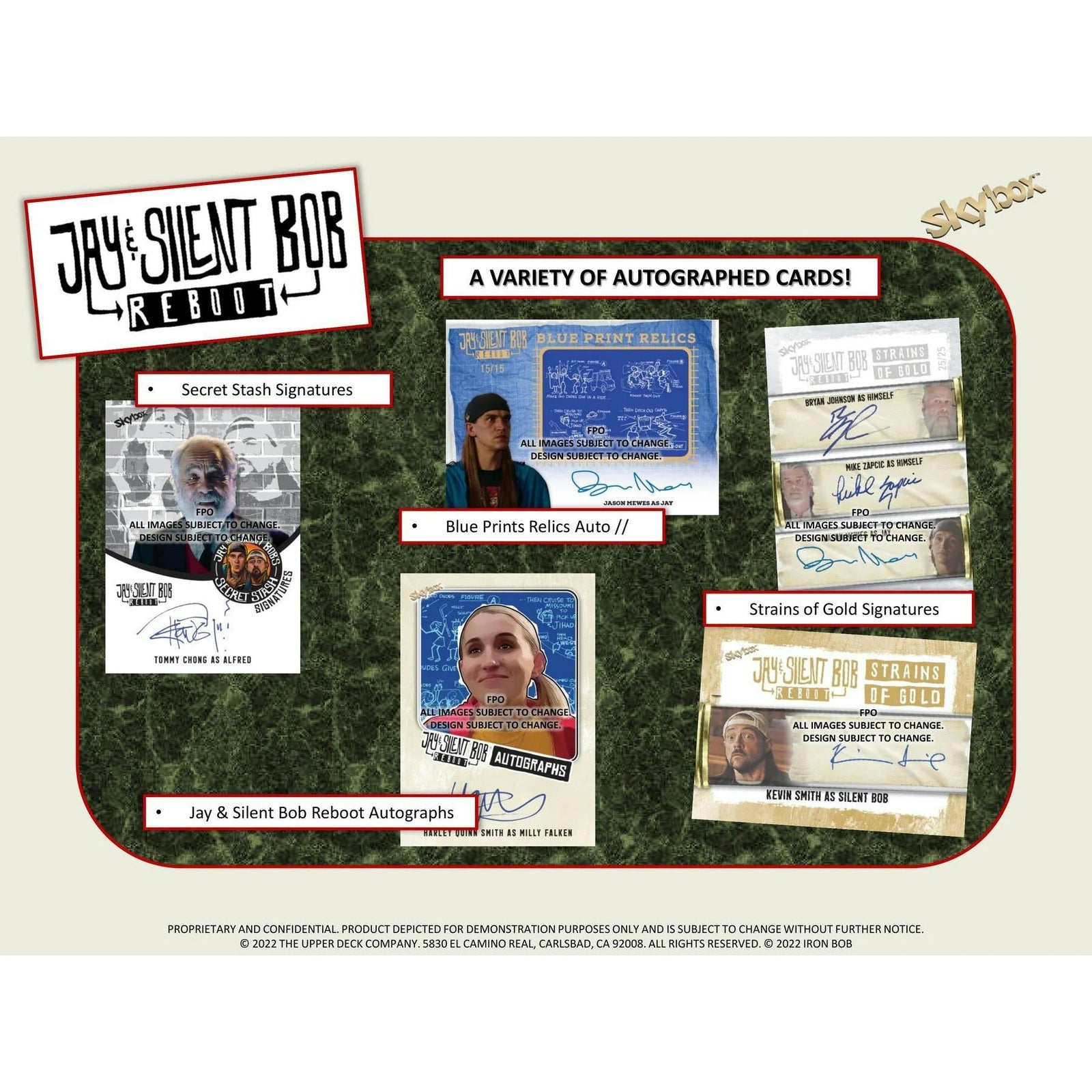 DRAFT - 2023 Upper Deck Jay & Silent Bob Reboot Hobby Box | dacardworld:BVJD0M29KA
