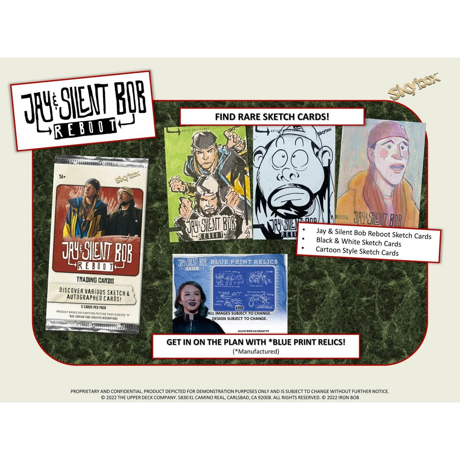 DRAFT - 2023 Upper Deck Jay & Silent Bob Reboot Hobby Box | dacardworld:BVJD0M29KA