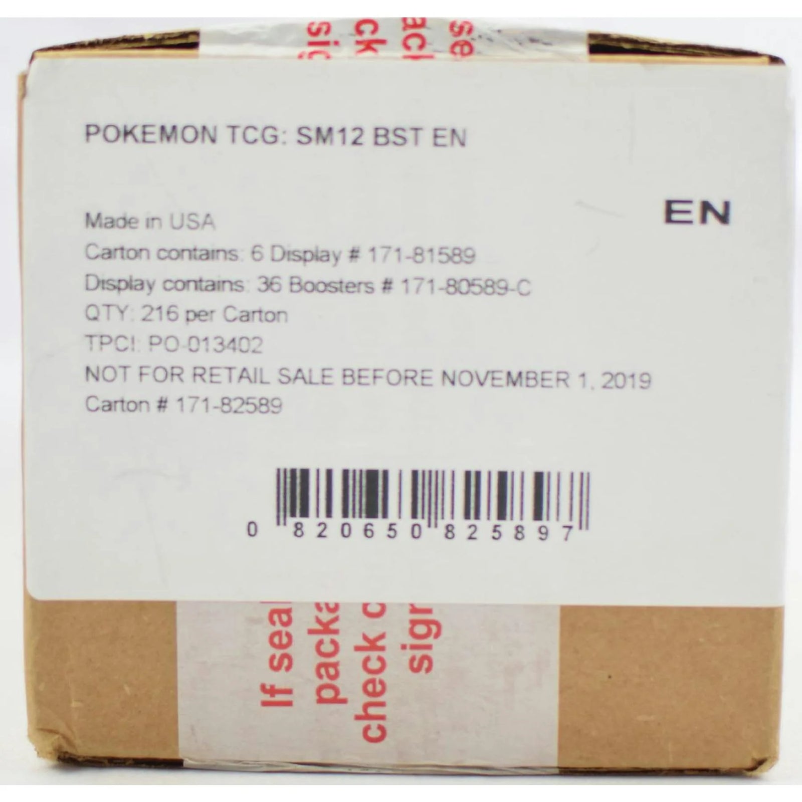 DRAFT - Pokemon Sun & Moon Cosmic Eclipse Booster 6-Box Case | Sealed