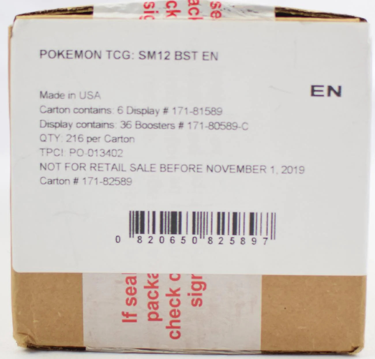 DRAFT - Pokemon Sun & Moon Cosmic Eclipse Booster 6-Box Case | Sealed